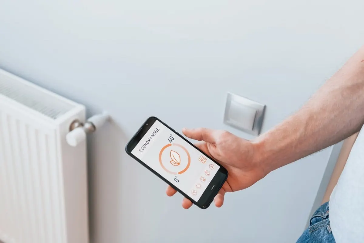  indoors controlling smart home technology