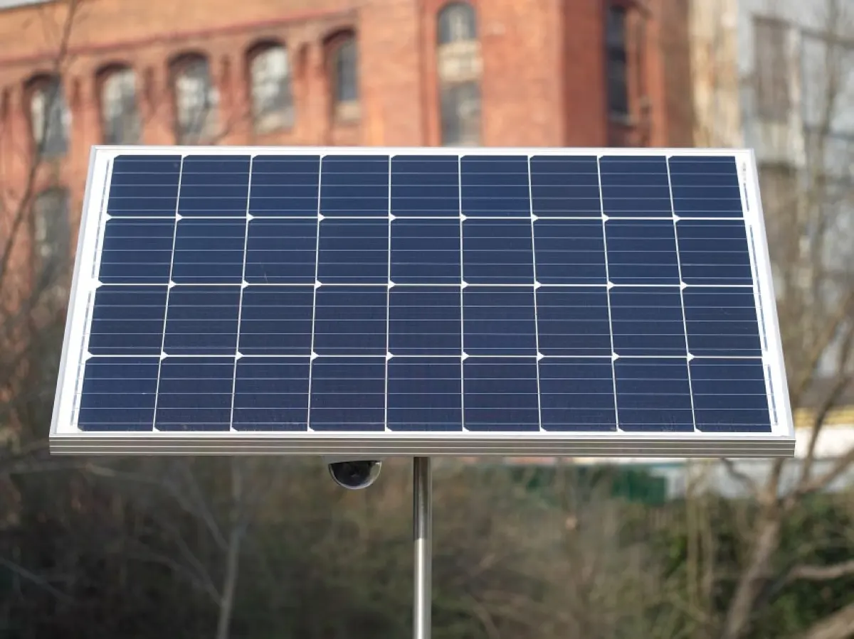 Green energy solar energy panel 
