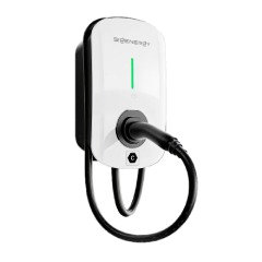 Sigenergy AC EV charger — white wall unit with tethered cable