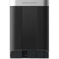 Simpson & Partners EV charger in black and silver